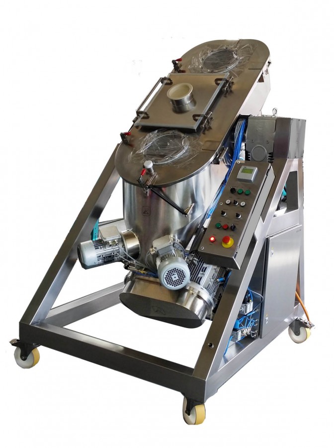 Prodima mixer: pour poudres