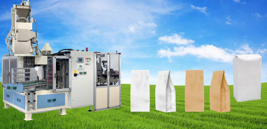 Ensacheuse sachet papier 100%