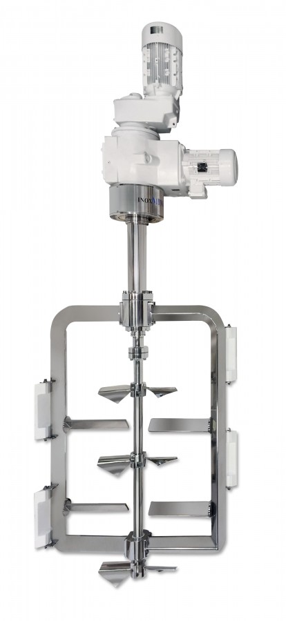 Agitateur à contre-rotation