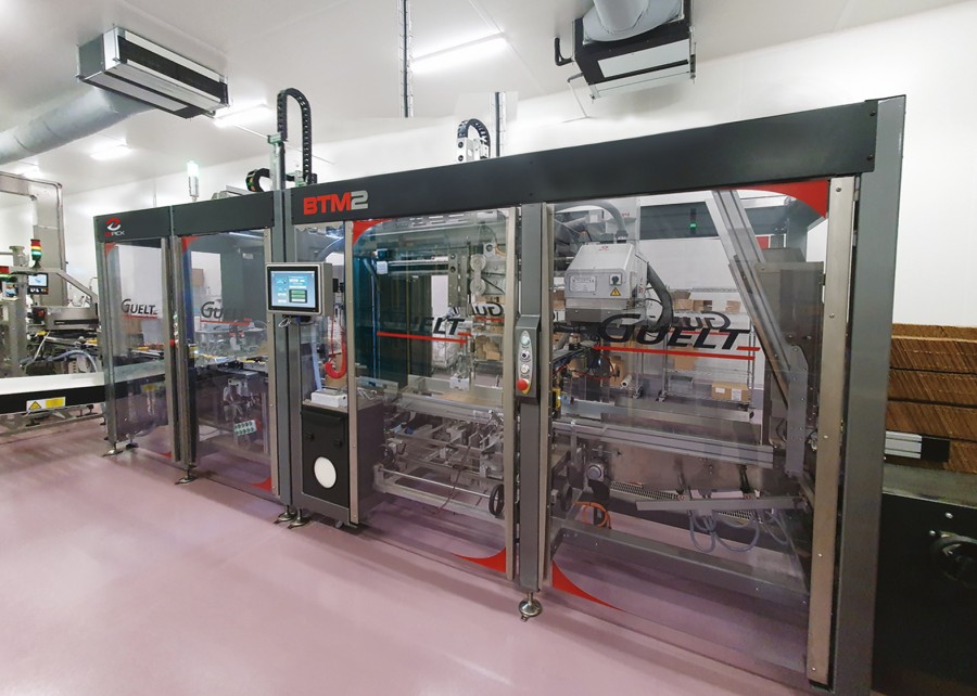 Ligne compacte d'emballage