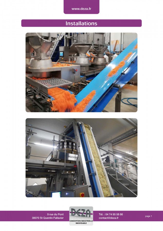 Convoyeur Agro DezaCLean+