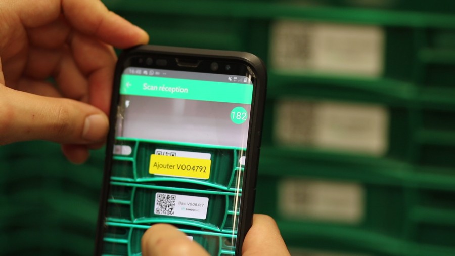 Service de bacs réutilisables