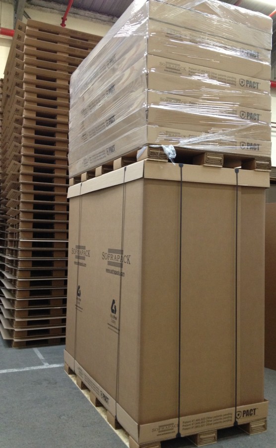 La caisse palette carton