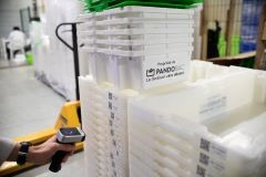 Service de bacs réutilisables