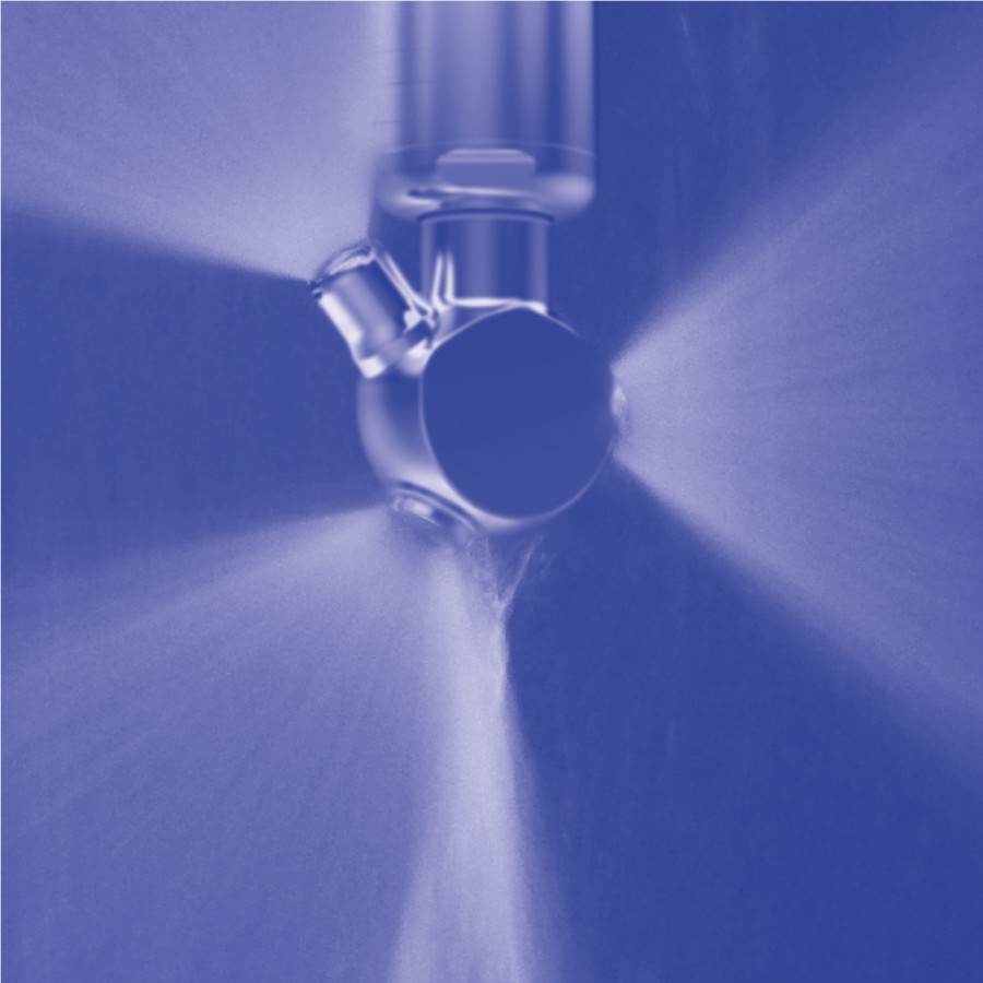 Tete de Lavage Autorotative